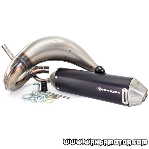 Exhaust pipe Tecnigas E-Nox EVO Steel Derbi Senda